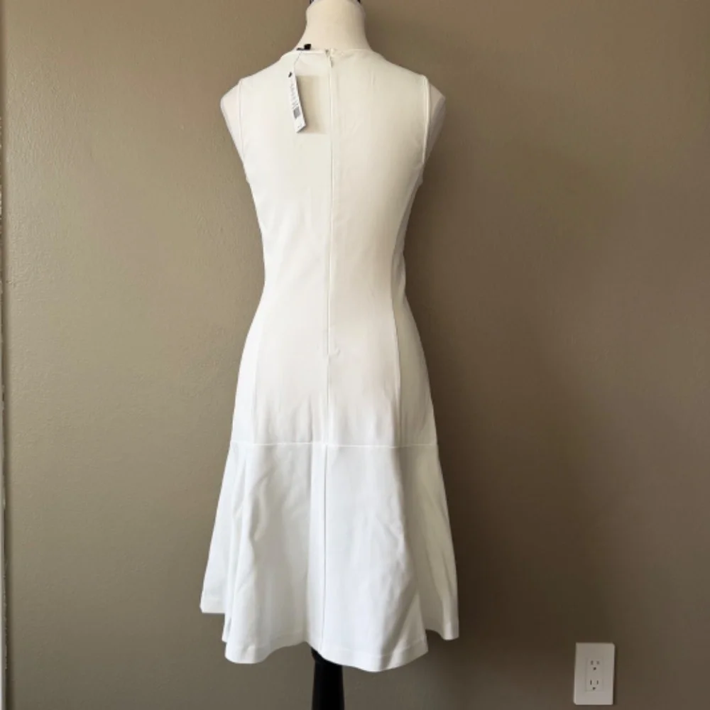 Theory Revolve Day to Night Chic Sleeveless A-Line Date Night White Dress Size 4